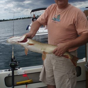 Herman with a Northern catch