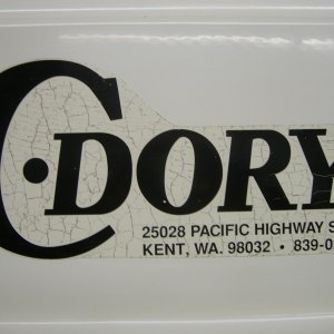 Old C Dory Decal