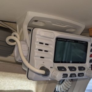 Just didn\'t like the GX1700 VHF obstructing my vision at the helm