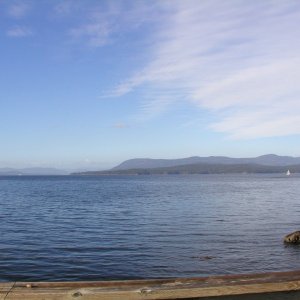 View from the boardwalk, Otter Bay