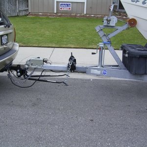I had the tongue extended, a new brake actuator installed, a new jack installed and added the weight distibution hitch system.