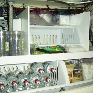 Another view of the shelving