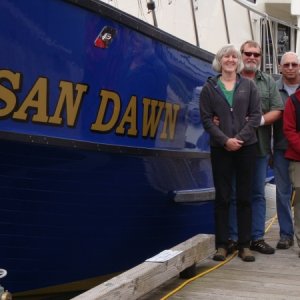This is the 64' chartered yacht we used for our cruise in SE Alaska