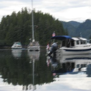 Media 'Waddington Bay  Broughtons' in album 'anchored in Waddington Bay Broughton Archipeligo July 4th 2011'
