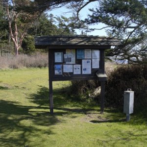 State park facilities on Patos Island