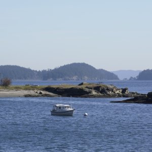 Mooring in Active Cove on Patos Island