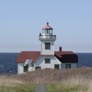 Patos Light house over looking Georgia Strait