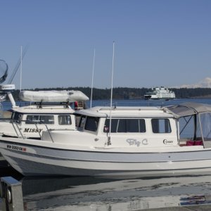 Approaching Ferry