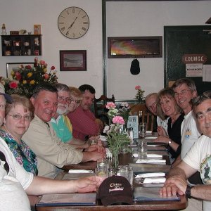 C-Dory Group at Restaurant Friday Night