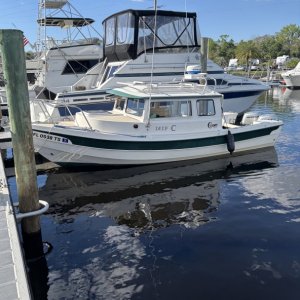 First day on water, comparison to Carver.