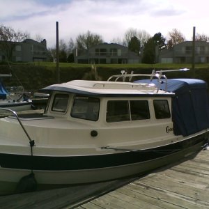 Media 'Honu at moorage.  Full camper top.' in album 'Full camper top'