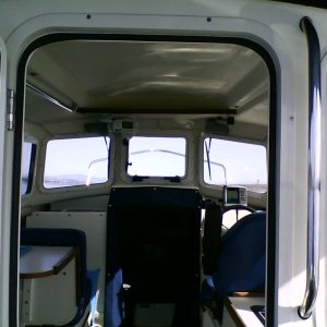 In the cabin