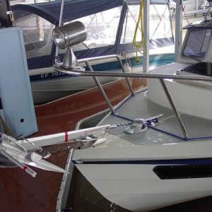 Quick Aires 500 Windlass Insstallation- Port View