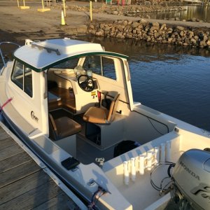 1st time out-Mississippi River Ferryville - 2016