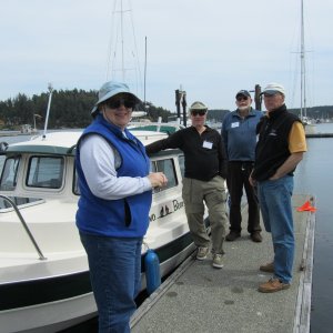 Penny & Chuck (Two Bears), Bob (Grey C\'Lune), George (Kerri On)