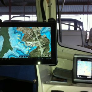Asus Transformer Prime with Navionics app and Ram mount