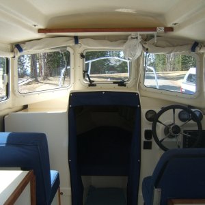 interior looking forward