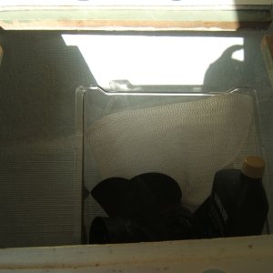 v berth hatch interior