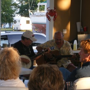 All listening to some fine music!