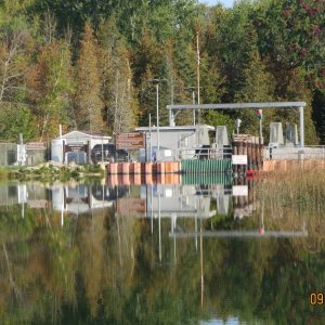 Crooked River lock upstream