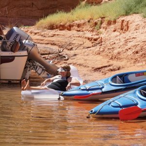 Watertoys and relaxation
