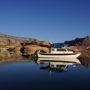 Daydream at Oak Canyon anchorage 1