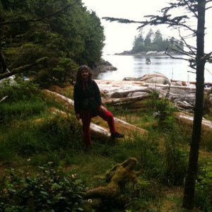 Media 'Rajani on Wouwer Island, Barkley Sound' in album 'anchored in Effingham Bay, Barkley Sound'