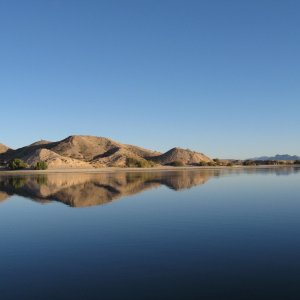 Early morning on Lake Mohave, gorgeous place lots of nice coves with protection and good holding ground