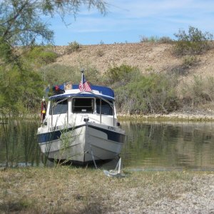 a pretty spot in Lake Havasu