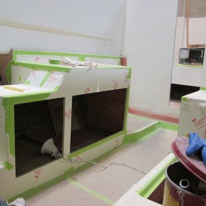 Interior helm seat, galley, companionway 11/13