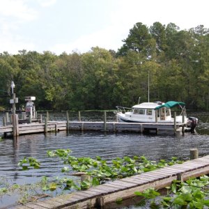 Pacetti,s Marina and Campground on Trout Creek north of Six Mile Creek. Fuel, RV Park, Store