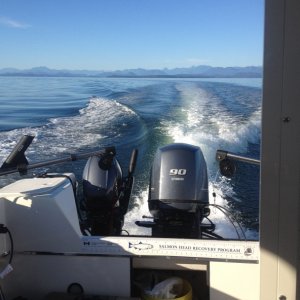 Media 'Great weather, beautiful scenery Campbell River' in album 'Heading to Victoria'