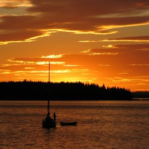 (stevej) Sunset in Rhode Island