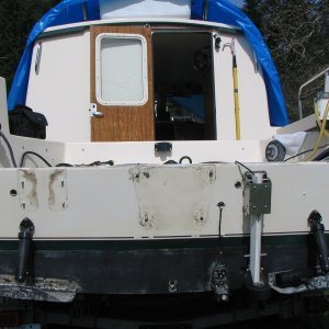 Media 'Bare transom' in album '50 inch sturgeon.JPG'