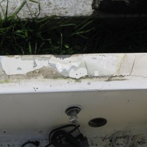After trim removal