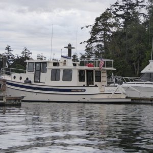 Sam's Safe Harbor, ready for the long trip North