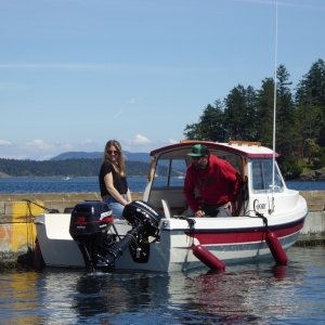 Sold Lil'C to my buddy Sam and his wife Erin less than a week ago, their first trip was from Cornet Bay to Friday Harbor!