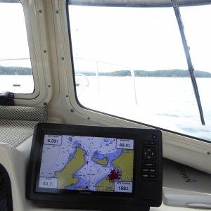 Entering Roche Harbor Monday morning