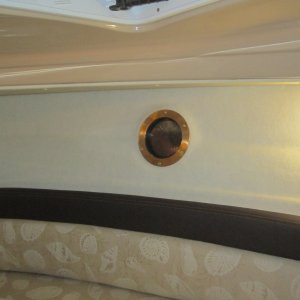 Porthole in cuddy