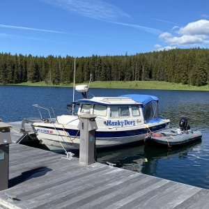 This years dock slip at Bridge Bay Marina from June 17 to Sept 13
