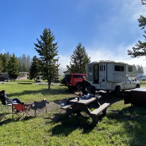 Our 4 day campground site