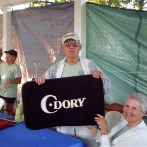 Dan and Judy with their new mat