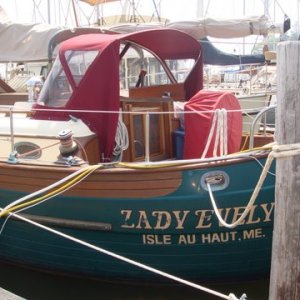 LADY EVELYN  (very nice blow boat)