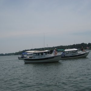 anchored off St Michaels