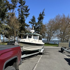 Heading home after a successful Maiden Voyage
