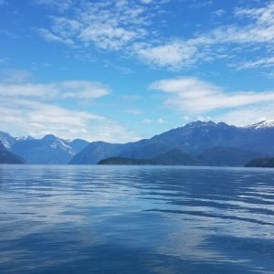 Pryce Channel headed toward Toba inlet