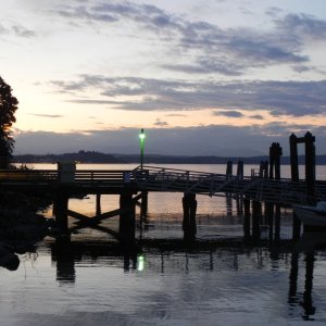 Media 'sundown at Blake Island' in album 'On our way to Longbranch, Wa'
