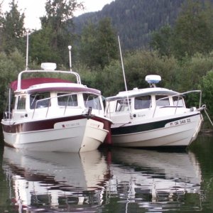 Media 'Daydream and Halcyon Rafted - Upper Priest Lake - 8-21-07' in album 'Reflection of Clouds - Upper Priest Lake - 8-22-07'