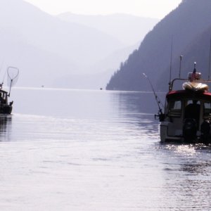 Media 'Mz Kaye and Voyager - Lake Pend Oreille - 8-18-07' in album 'Reflection of Clouds - Upper Priest Lake - 8-22-07'