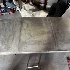 Tank with Epoxy on
